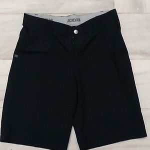 Black Adidas golf shorts